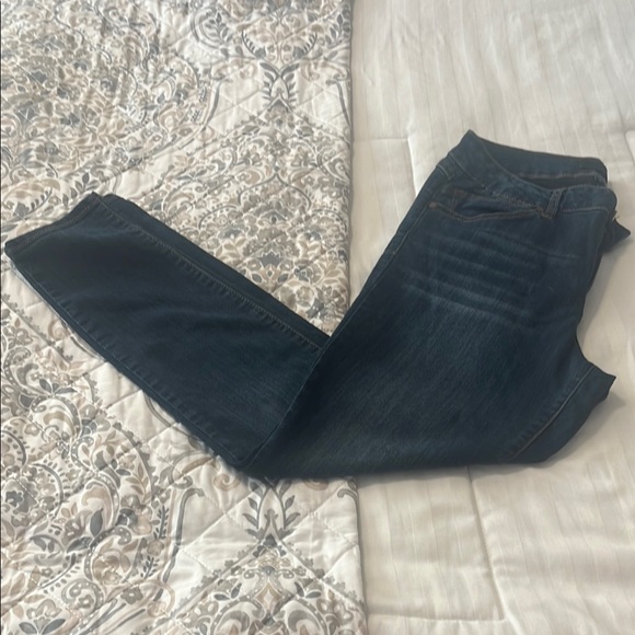 1822 Denim Dark Blue Skinny Jeans - Picture 1 of 4